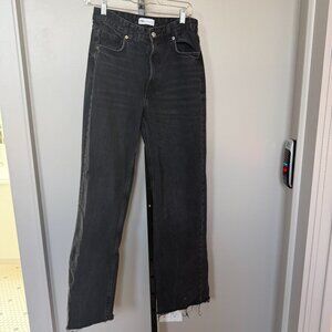 Zara High Waist - Wide Leg Jeans - Size US 6